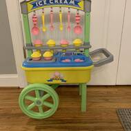 American plastic toys sale ice cream cart